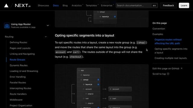 NEXT.JS App Router Official DOCS: Routing - Route Groups смотреть онлайн