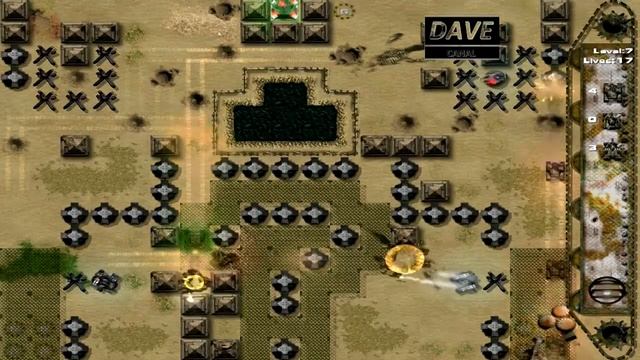 Ultimate Tank DAVE - 4to Escenario - Gameplay de la Secuela de Battle City NES. смотреть онлайн