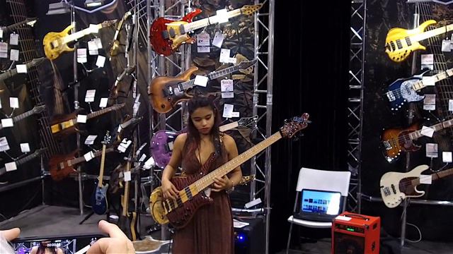 Mohini Dey - MALADEY - Mayones Guitars & Basses - Namm Show 2018