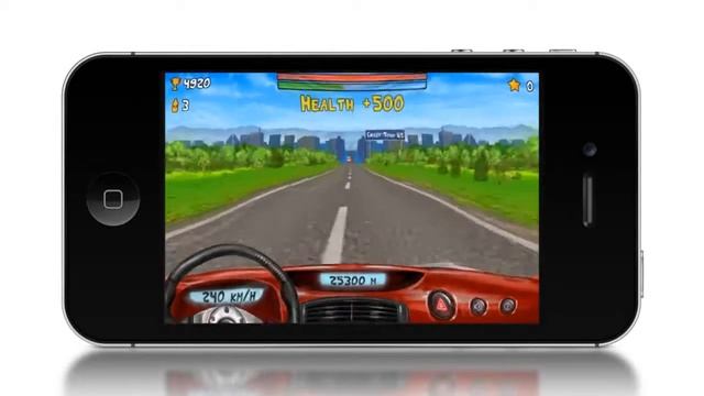Crazy Drive game for iOs смотреть онлайн