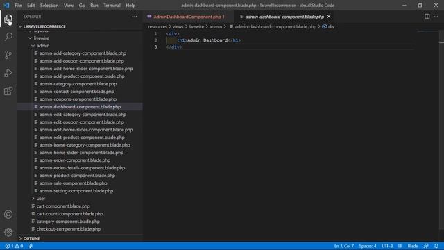 Laravel 8 E-Commerce - Display Data On Admin Dashboard смотреть онлайн