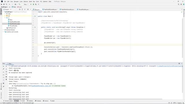PipedWriter і PipedReader | Java смотреть онлайн