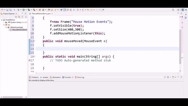 MouseMotionListener Concept and Program in Advanced Java | Handling mouse motion events in Java смотреть онлайн