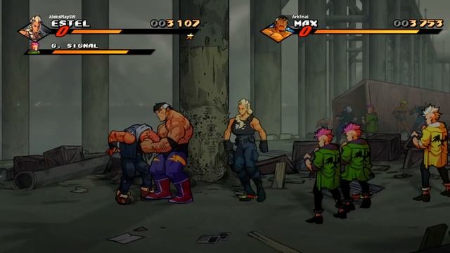 Streets Of Rage 4 - Mr. X Nightmare в кооперативе смотреть онлайн