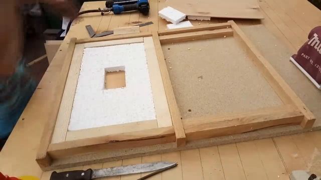 Изготовление корпуса улья Дадан(12-ти рамочный) смотреть онлайн