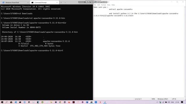 Apache Cassandra Fast Setup And Install Guide (Windows) (Under 5 Minutes)