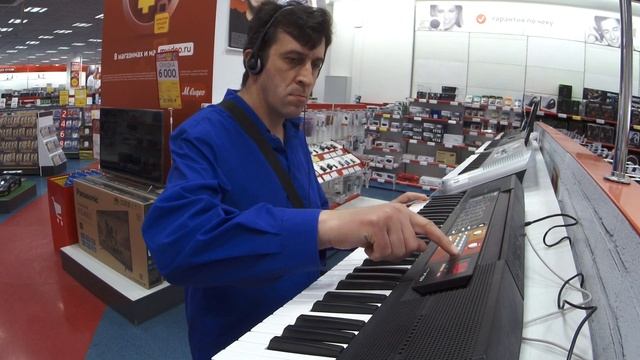 Синтезатор Yamaha PSR-F51. Клавиатура Yamaha PSR-F51. Звуки и голоса Bass. смотреть онлайн