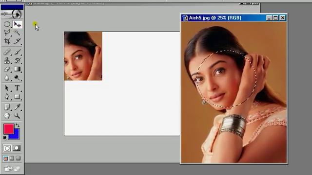 Using feather option in Photoshop смотреть онлайн
