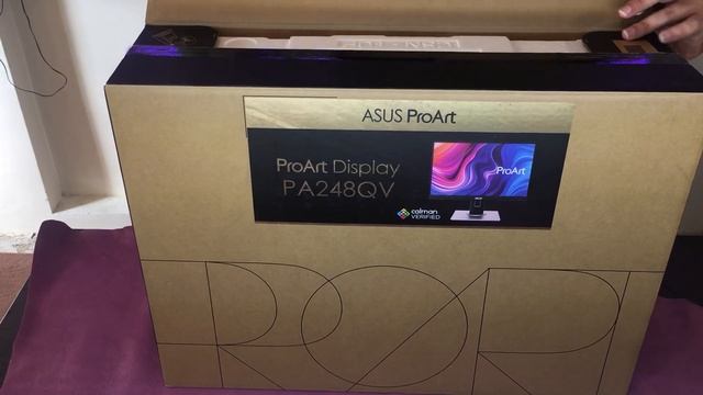 آنباکس مانیتور PA248QV | مانیتور مناسب برای طراحی смотреть онлайн