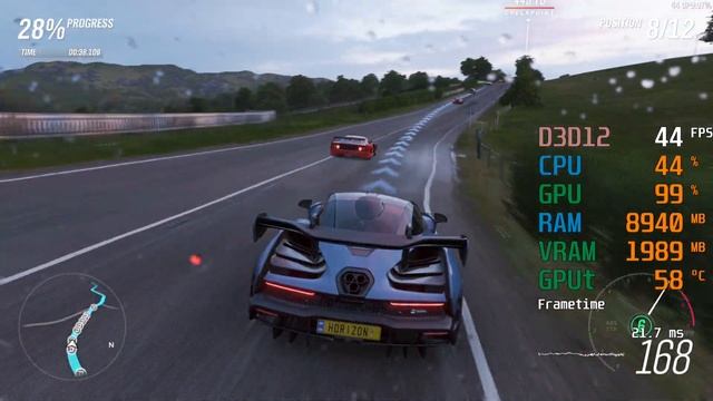 GeForce GTX 760 -- Intel Core i7-4770K -- Forza Horizon 4 Benchmark смотреть онлайн