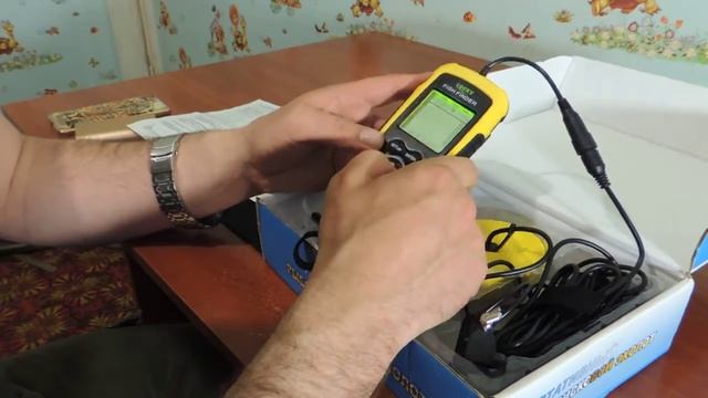 Эхолот Lucky FF1108 1 с Алиэкспрес, зимняя рыбалка, Эхолот с Wi-Fi смотреть онлайн