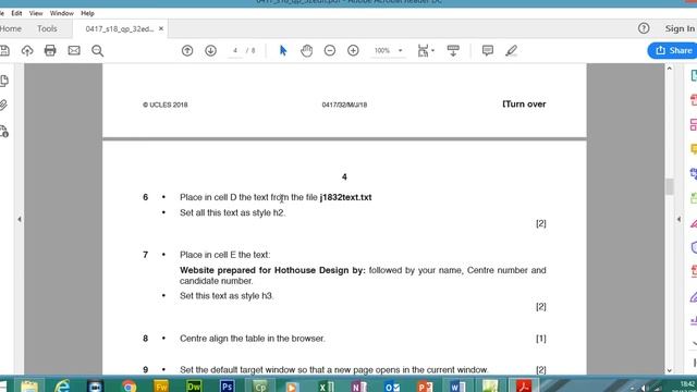 16 ICT IGCSE Paper 3 2018 Website Authoring June 32 Microsoft Expression Web 4 смотреть онлайн