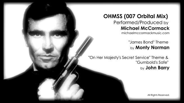 James Bond Music - OHMSS (007 Orbital Mix) by Michael McCormack - George Lazenby Tribute Video смотреть онлайн