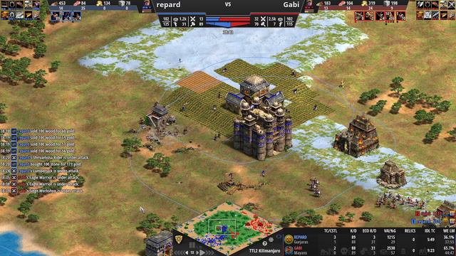 Gabi vs Repard: TTL Gold Season 2 G1: Age of Empires 2 смотреть онлайн