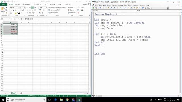 18. Excel VBA: Compare Date and Time смотреть онлайн