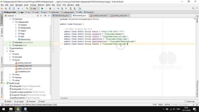 Customized Search Actionbar Android With PHP and MySQL Tutorials смотреть онлайн