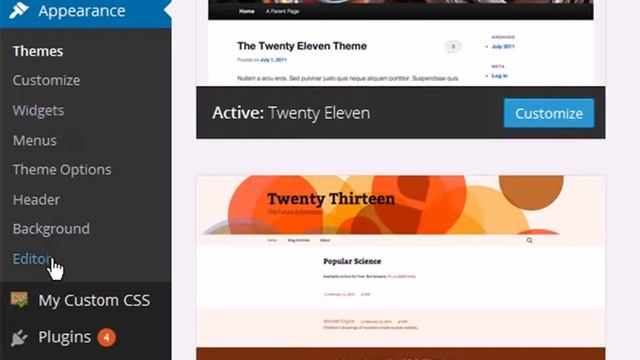 Editing The WordPress Header php file смотреть онлайн