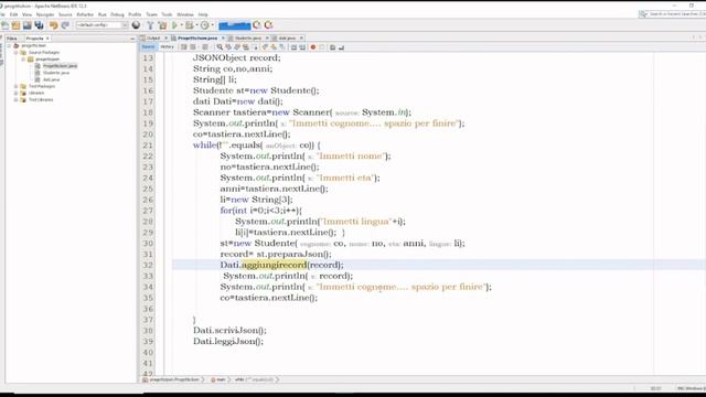 Java #54 json con una classe смотреть онлайн