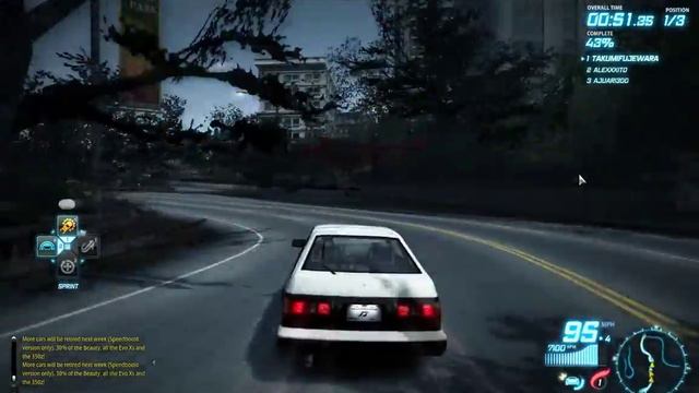 Need For Speed - Initial D Tribute смотреть онлайн