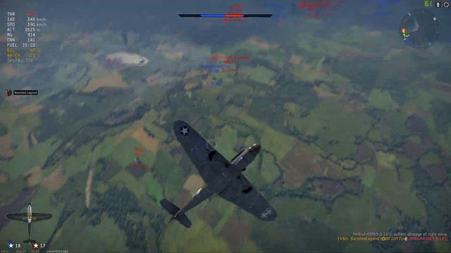 War Thunder - RB - Bf.109-F4 - Never Let Go смотреть онлайн