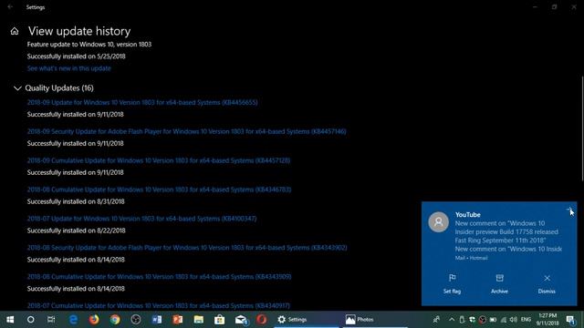 Patch Tuesday Security update released September 11th 2018 смотреть онлайн