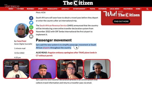 NO not a PASSPORT | SA's NEW "Travelpass" смотреть онлайн