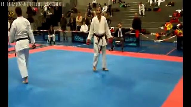 Francesco Marongiu mae geri karate Goju Ayasa Italia смотреть онлайн