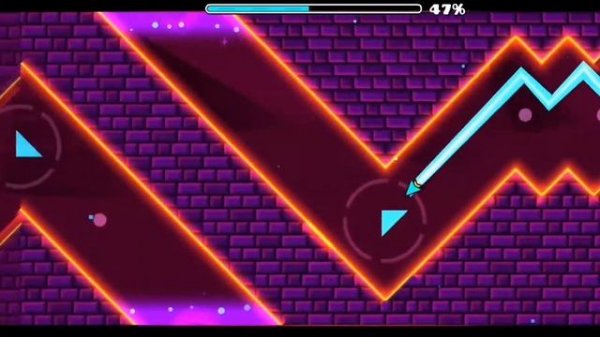 Прохождение уровня в Geometry Dash SubZero, Power Trip. На 3 монетки!