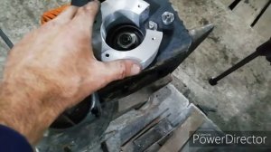 Мотобур 2 из бензопилы.