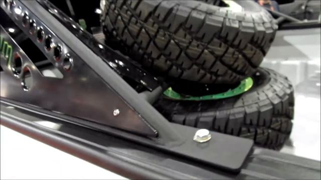 Custom built matte white Ford Raptor at SEMA 2012 смотреть онлайн