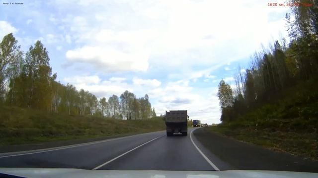 Автодорога Сим (1594 км а/д М5 "Урал") - Юрюзань (1648 км, а/д М5 "Урал") смотреть онлайн