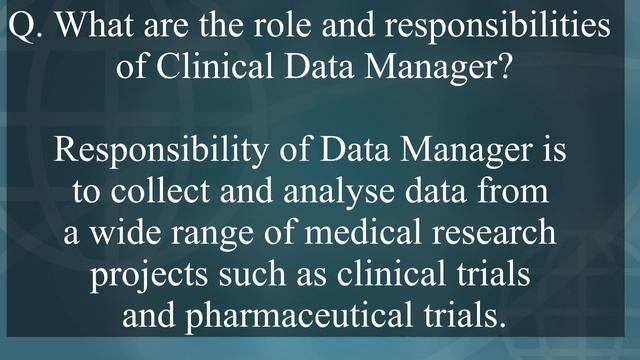 Latest interview questions for Clinical Data Management for freshers смотреть онлайн