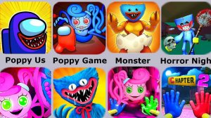 Poppy Us,Poppy Horror,Mommy Long Legs,Poppy Escape Run,Monster Egg