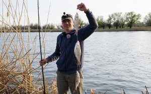 Ну вот и пошла Астраханская весенняя вобла. Снова ловим воблу. Размер и количество порадовали нас.