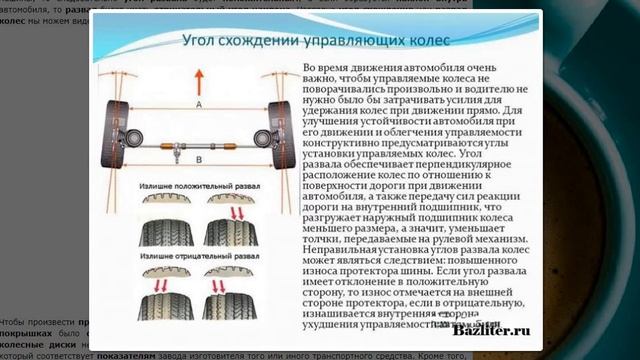 Когда нужно делать развал и схождение колес автомобиля? смотреть онлайн