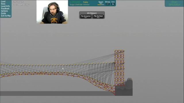 [Test] PolyBridge ACT 8 : Putain un pont de 100m avec 1 000 000 de Budget FR смотреть онлайн