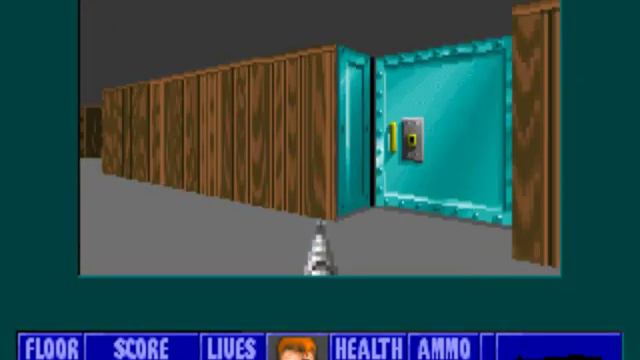 Wolfenstein 3D – прохождение 7 уровень (7) смотреть онлайн