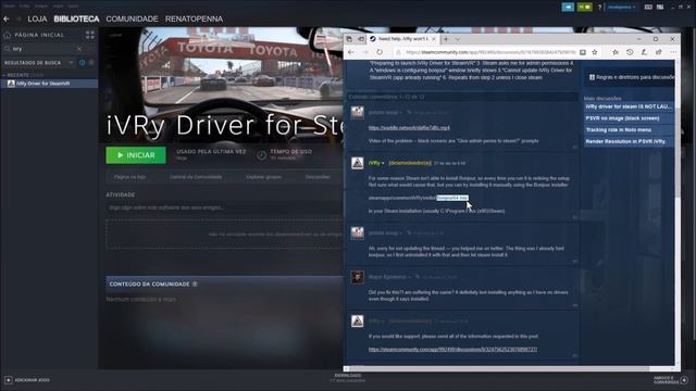 IVRY - How to fix black screen in steam vr | IVRY problem fix | English version. #ivry смотреть онлайн