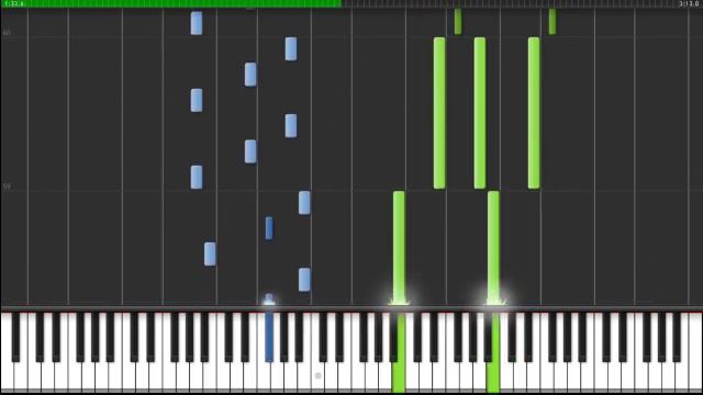 Skyrim theme • Piano tutorial смотреть онлайн