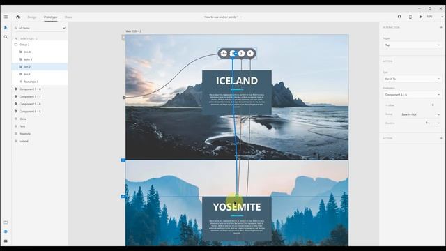 How to add anchor links in the new Adobe Xd March 2020 release update смотреть онлайн