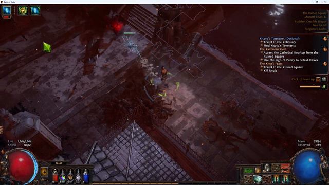 Path Of Exile 3.21.0 online , POE 3.21.0 , Scion Cyclone Build 1 смотреть онлайн