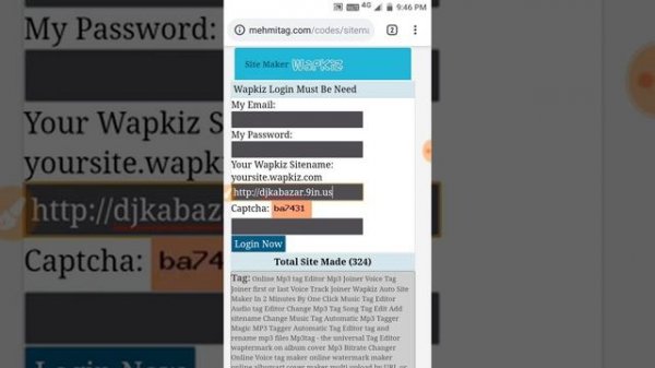 Install Php Website in Wapkiz Site || Php Script Install In Wapkiz Website || Techboy Sourav