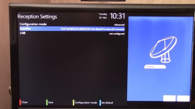 Zgemma H7 UHD 4k Blind Scan Setup Tutorial For Free To Air Satellite TV