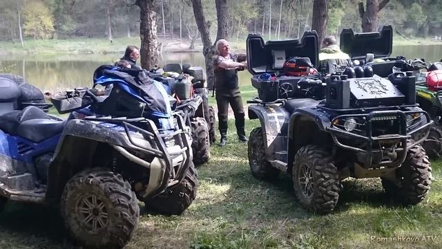 Легкий квадро-гряземес (Arctic Cat 700 mudpro, CF MOTO X8, BRP1000, Stels Leopard) смотреть онлайн