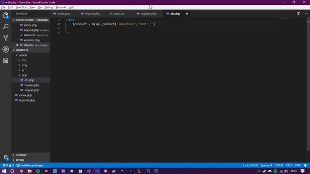 Como fazer um Site de Games(Tipo Steam) #1 - Resgister e Index смотреть онлайн