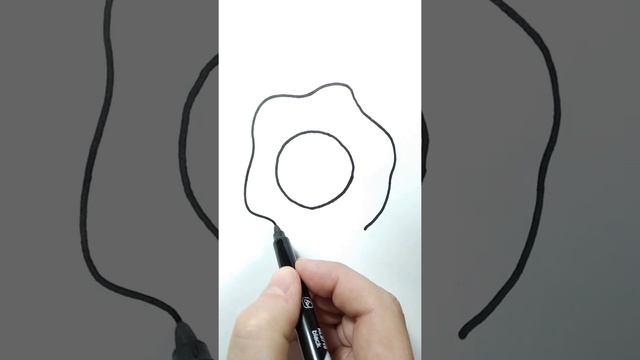 Как быстро нарисовать ЯИЧНИЦУ, Быстрые рисунки смотреть онлайн