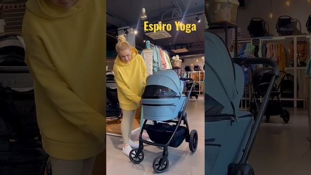Espiro Yoga современная модель коляски 2в1. Новинка 2023! #espiroyoga #espiro смотреть онлайн