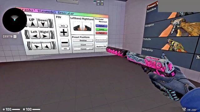 НАСТРОЙКА РУК И ПРИЦЕЛА В КС ГО. (CS:GO) смотреть онлайн