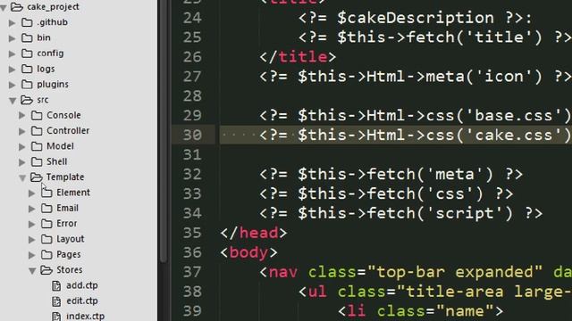 cakephp 3 beginner tutorial #3 (Link Up Bootstrap) смотреть онлайн