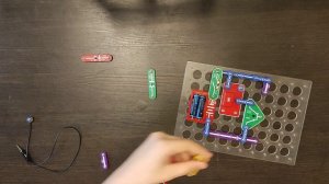 Электронный конструктор Знаток. "Схема охранной сигнализации"